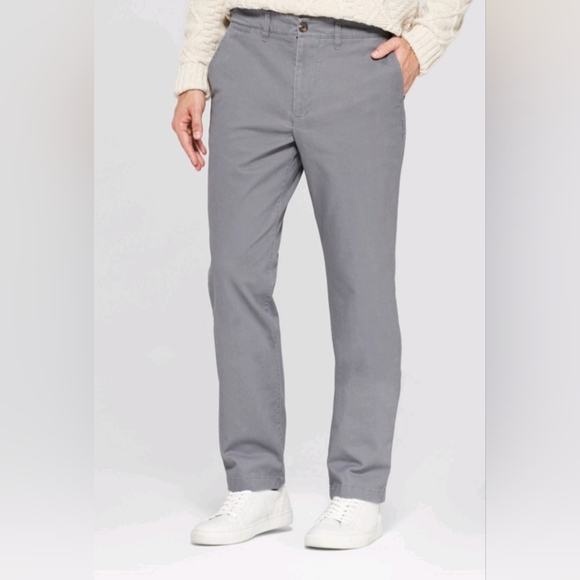Gray chino pants 30x30 mens Goodfellow & Co - Picture 1 of 4